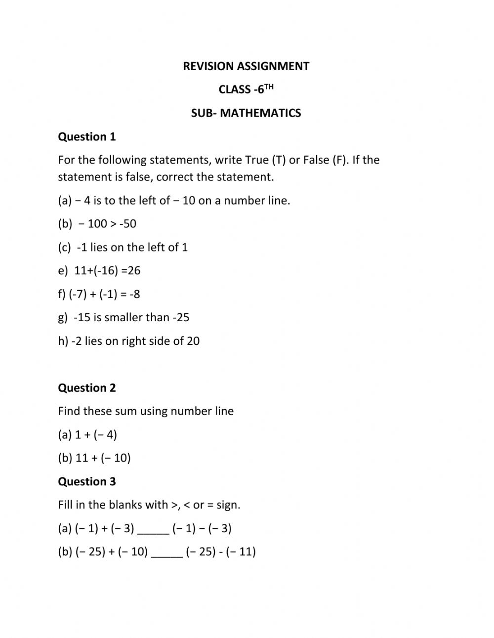 6th-integers-worksheet-math-worksheet-answers