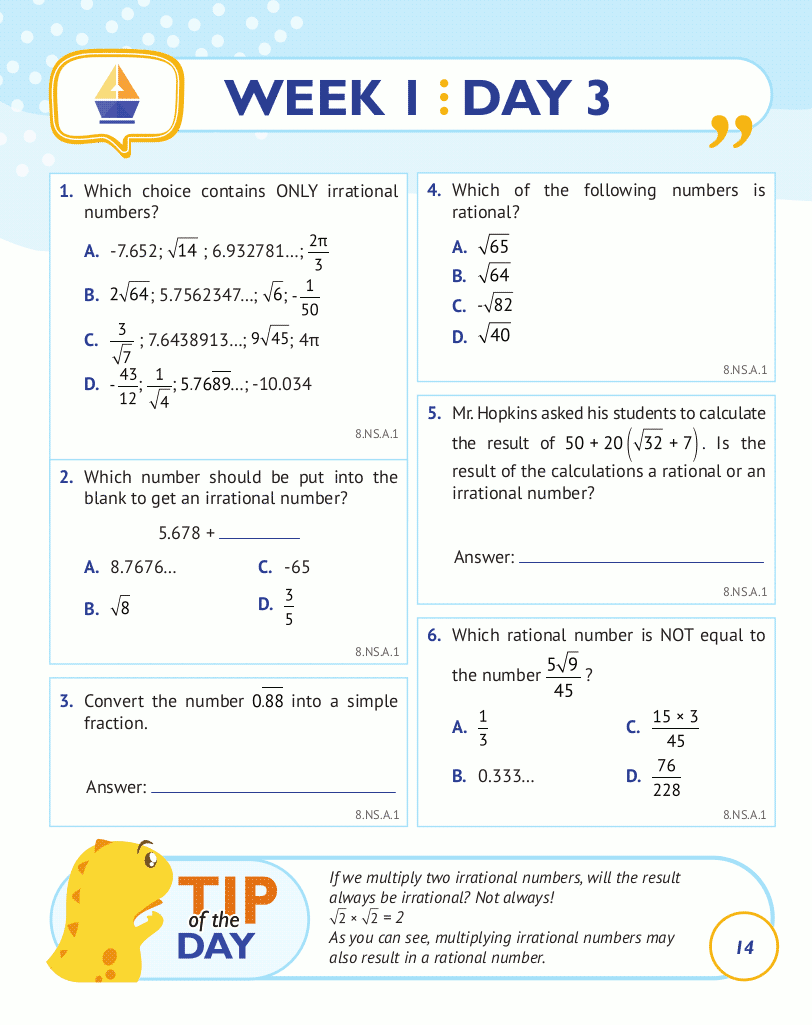 Common Core 8th Grade Math Lines Worksheets With Answers Math Worksheet Answers