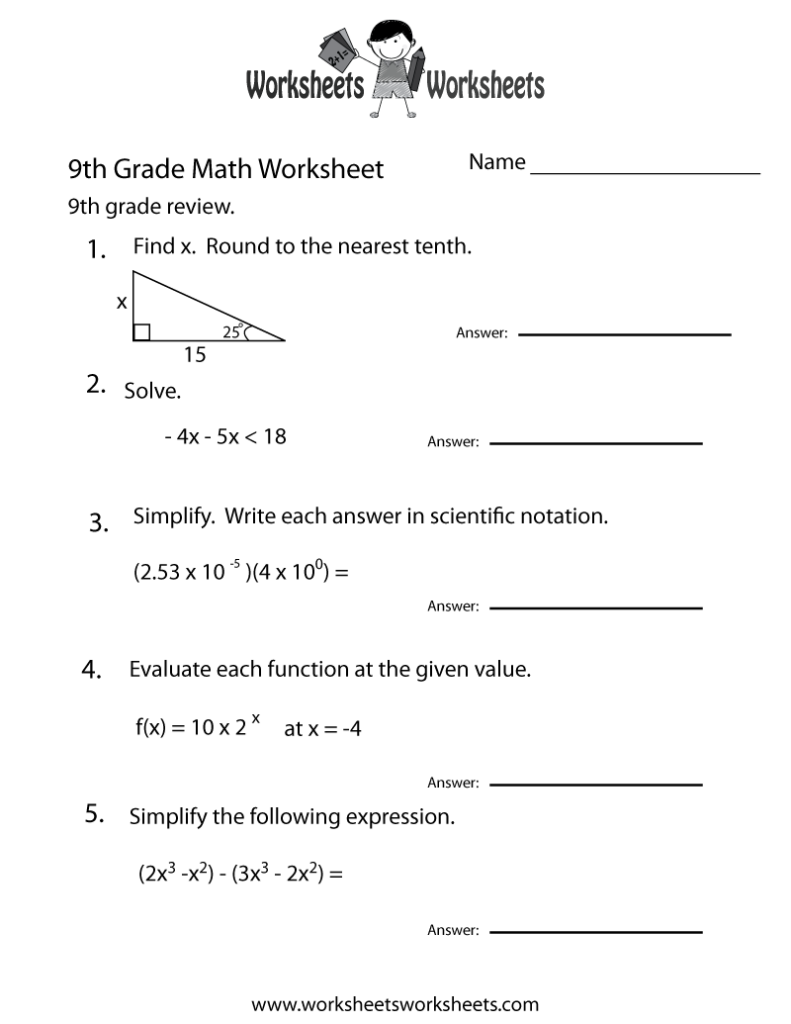 answers-to-math-worksheets-9th-grade-math-worksheet-answers