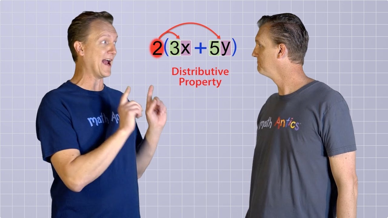 Algebra Basics The Distributive Property Math Antics YouTube Math Worksheet Answers