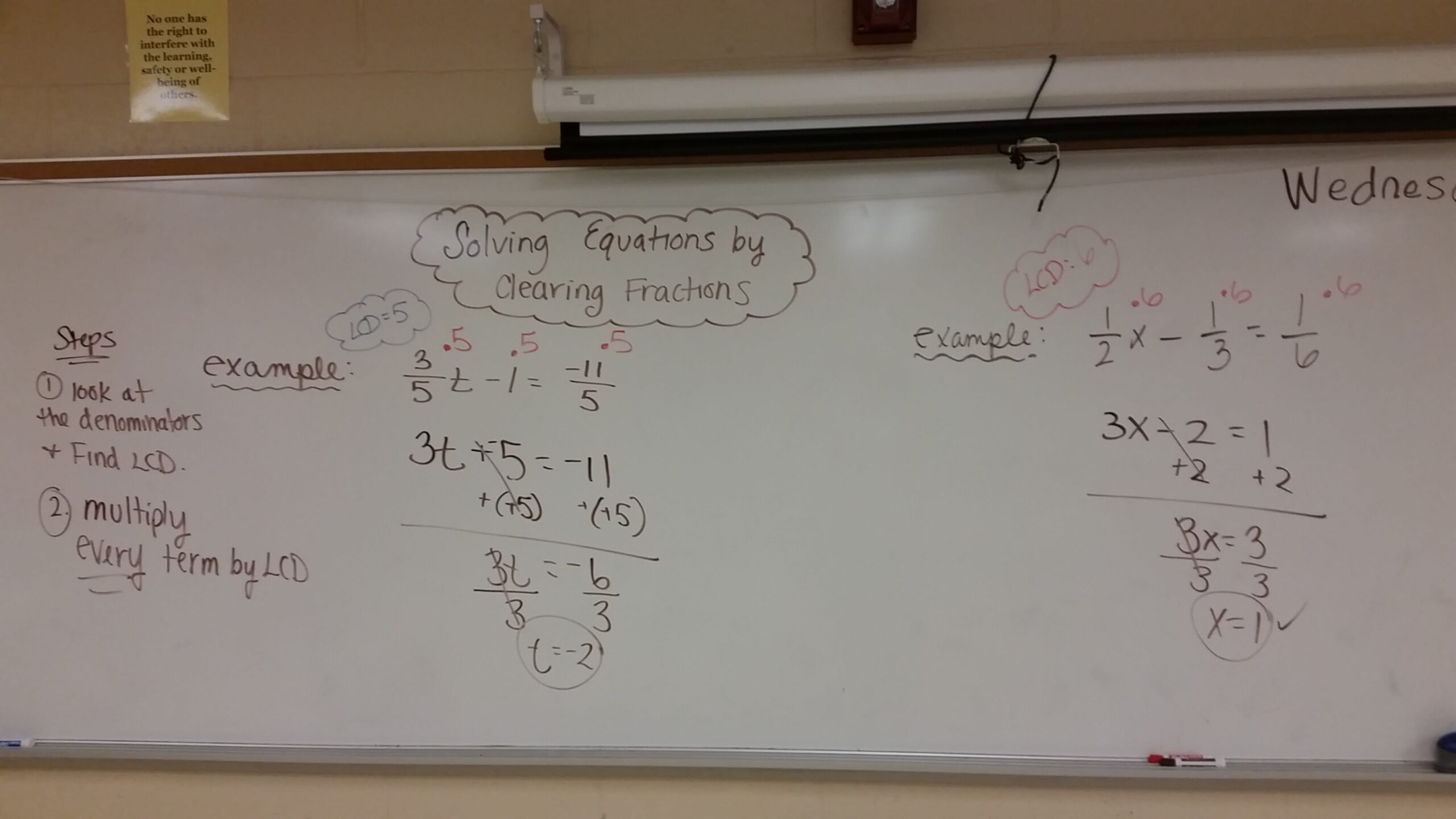 Algebra Mrs Abbott Math Worksheet Answers