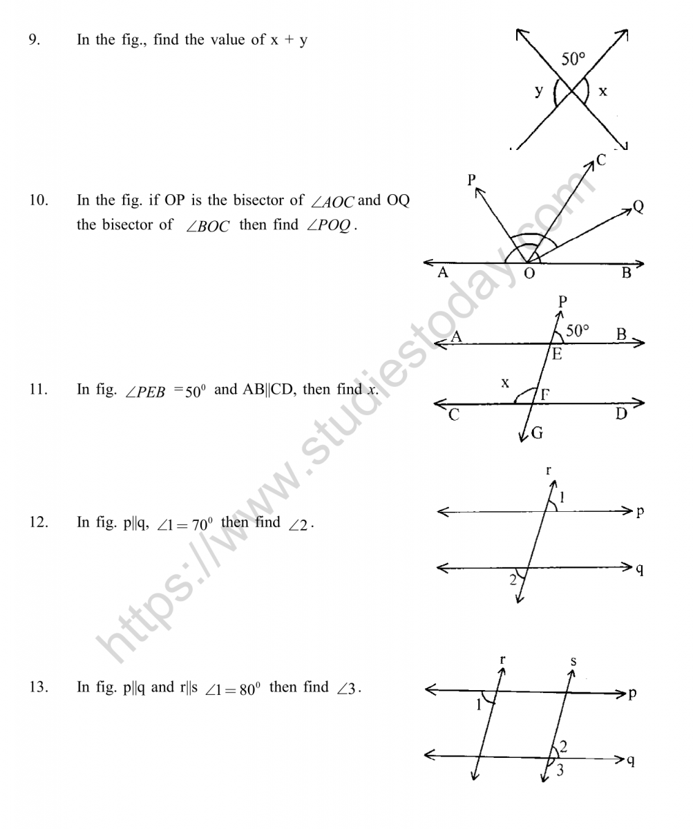 cbse-class-9-mental-maths-lines-and-angles-worksheet-math-worksheet-answers