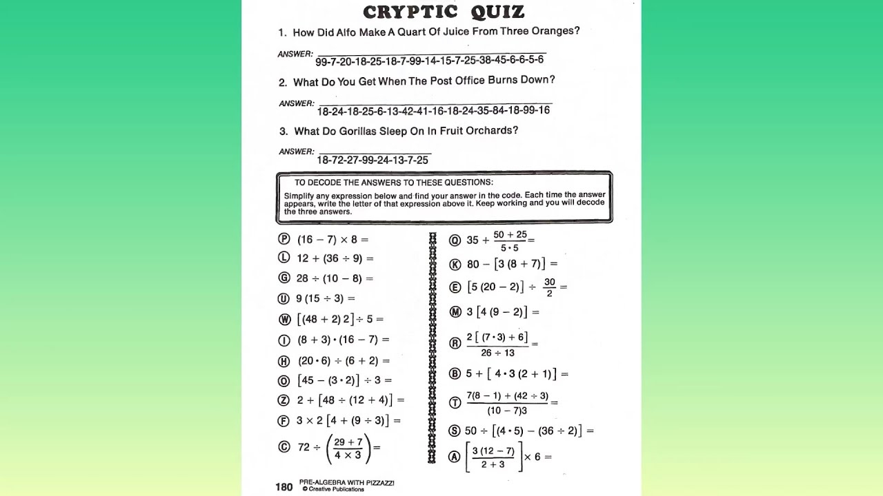 cryptic-quiz-p-180-youtube-math-worksheet-answers