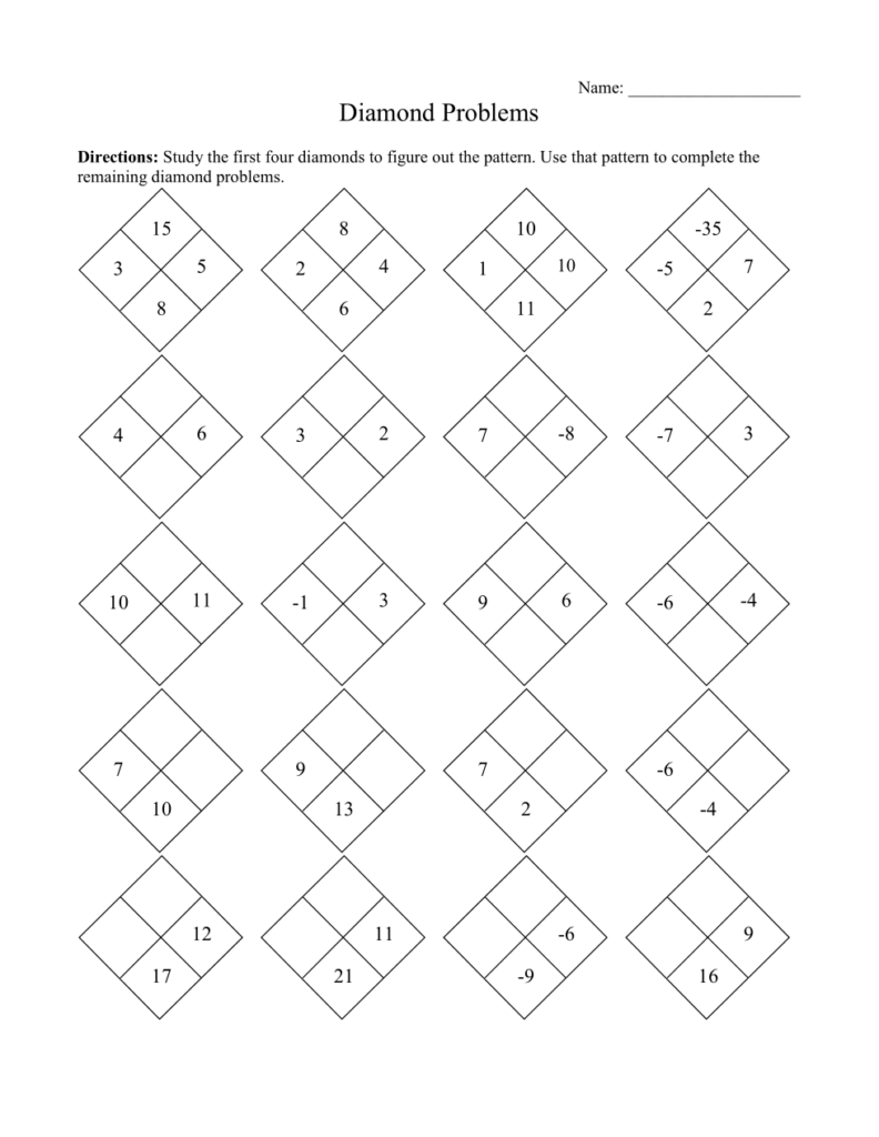 diamond-math-problems-worksheet-answers-math-worksheet-answers