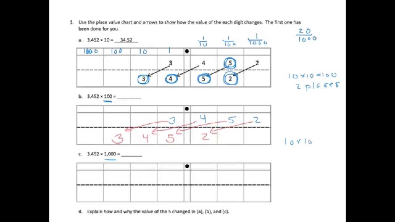 Eureka Math Worksheet Answers