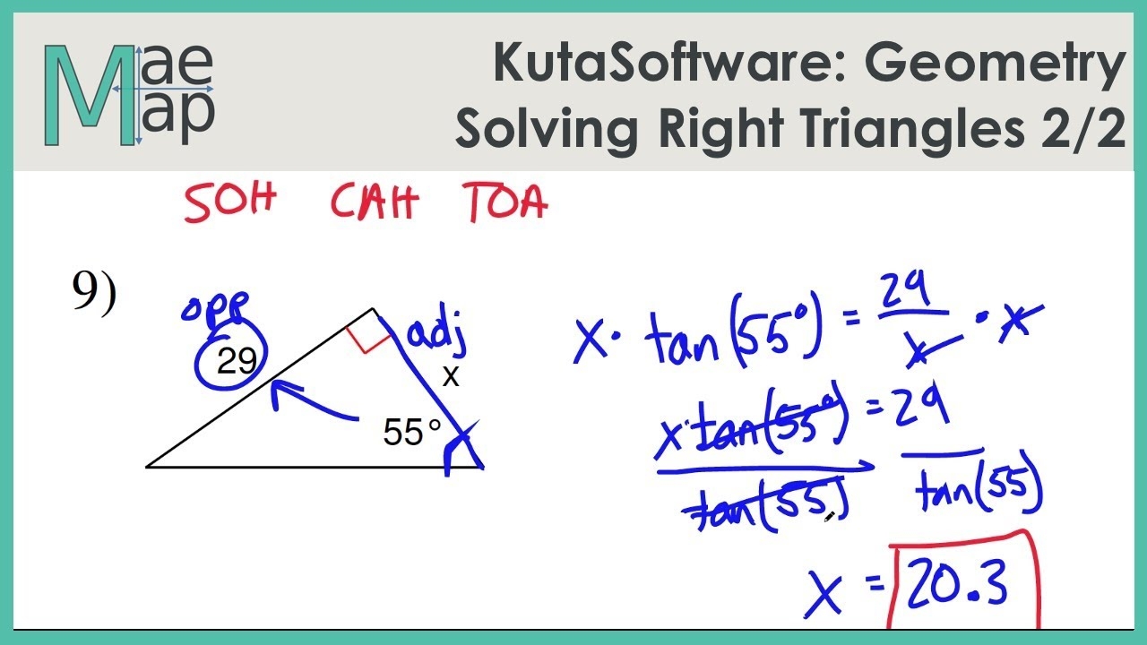 kutasoftware-geometry-solving-right-triangles-part-2-youtube-math-worksheet-answers