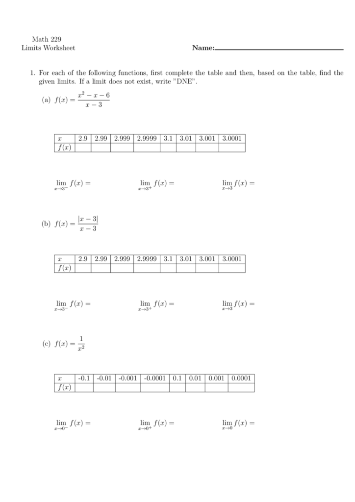 math-229-limits-worksheet-answer-key-math-worksheet-answers