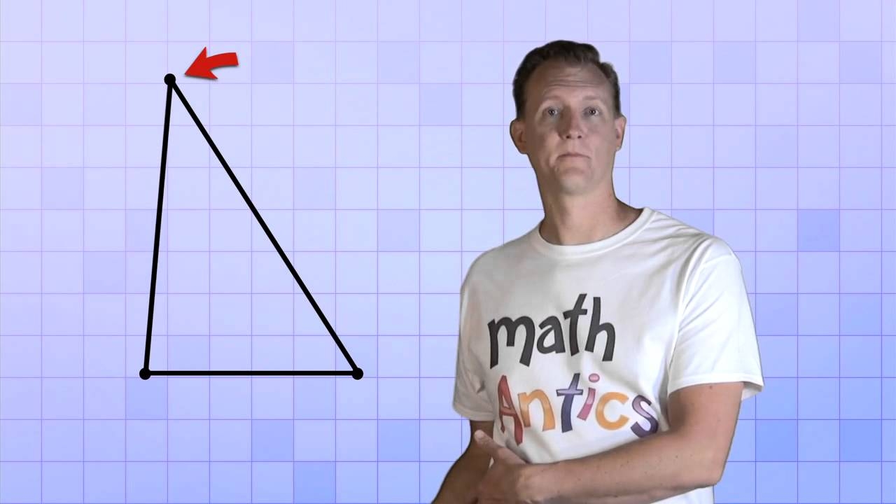Math Antics Triangles YouTube Math Worksheet Answers
