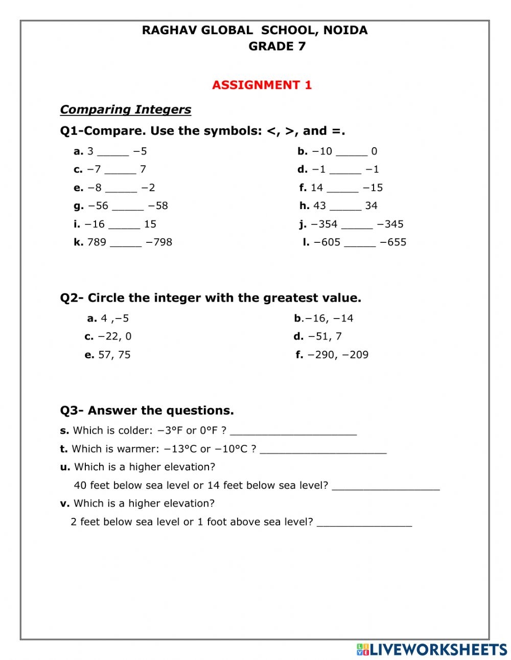 math-online-exercise-for-grade-7-math-worksheet-answers