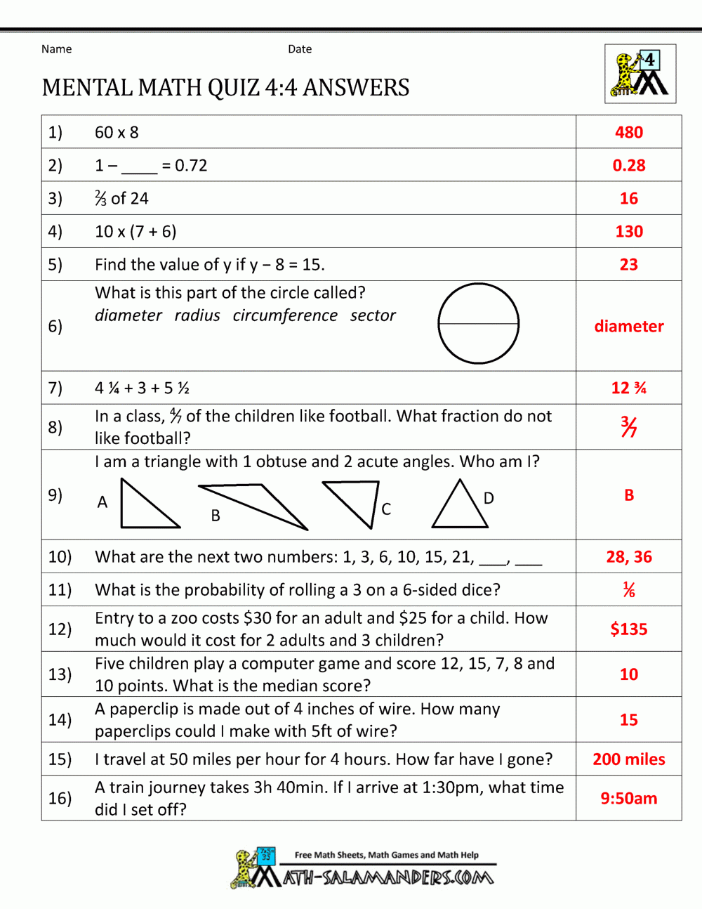 mental-math-4th-grade-math-worksheet-answers