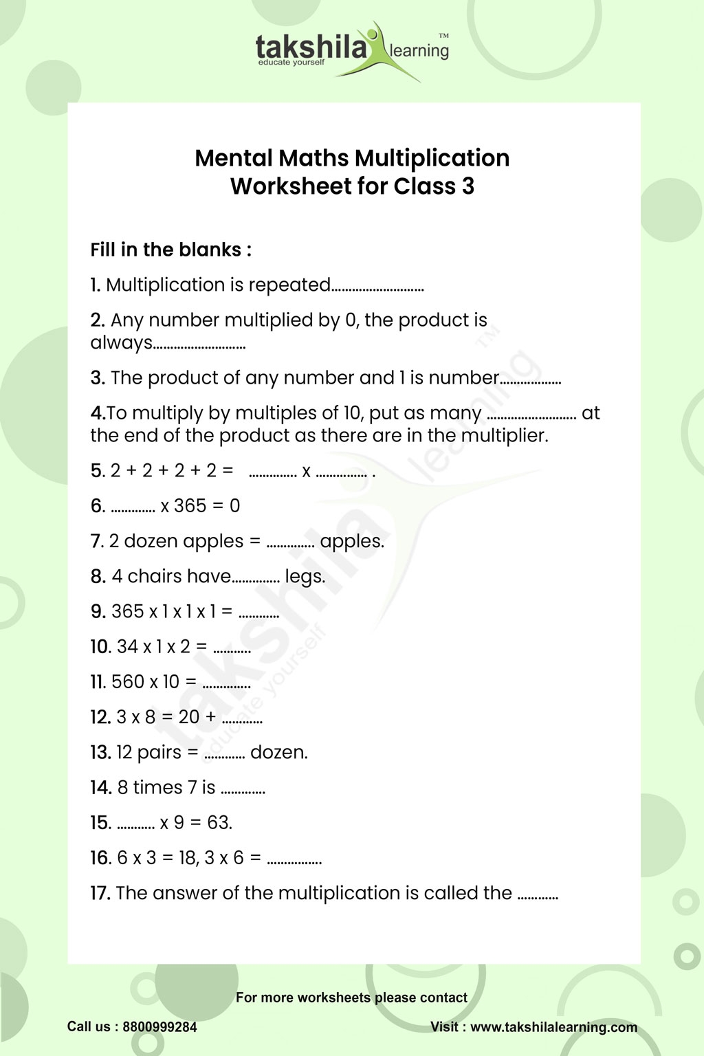 multiplication-worksheet-for-class-3-mental-maths-worksheet-for-class-3-math-worksheet-answers