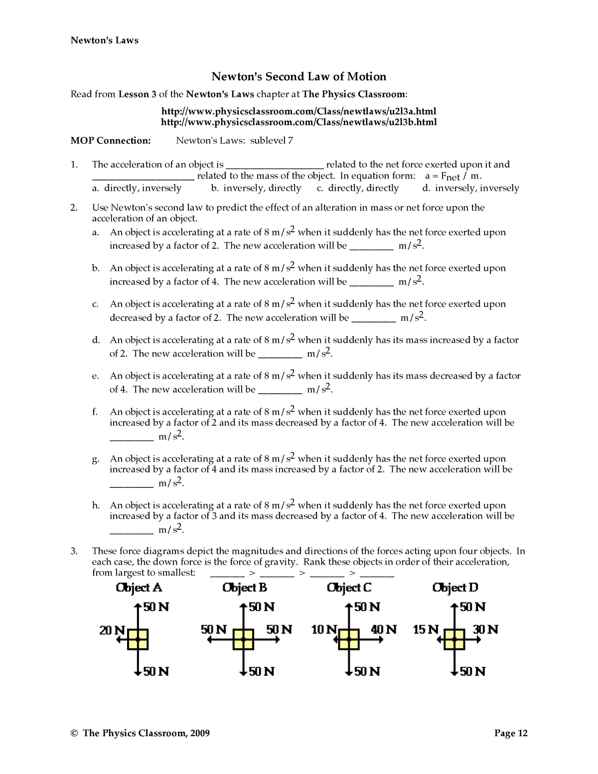 newton-s-second-law-of-motion-practice-worksheet-newton-s-laws-the-physics-classroom-2009-page