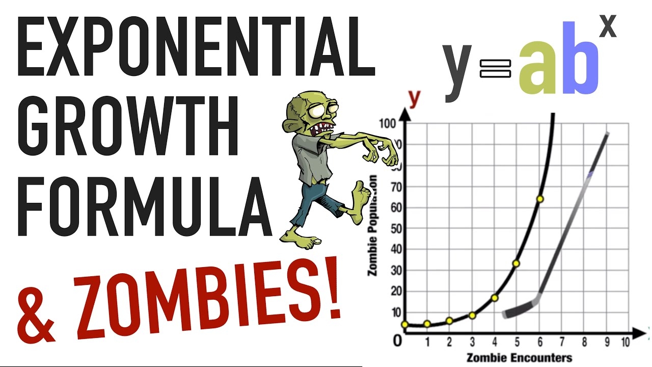 practice-using-the-exponential-growth-formula-with-zombies-youtube-math-worksheet-answers