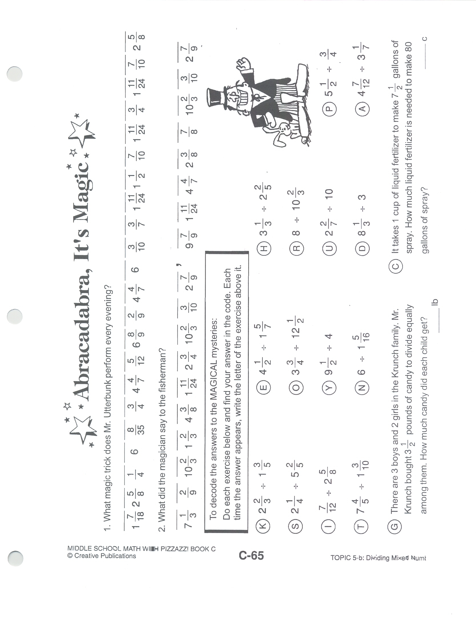 Unit 4 6th Grade Math Math Worksheet Answers