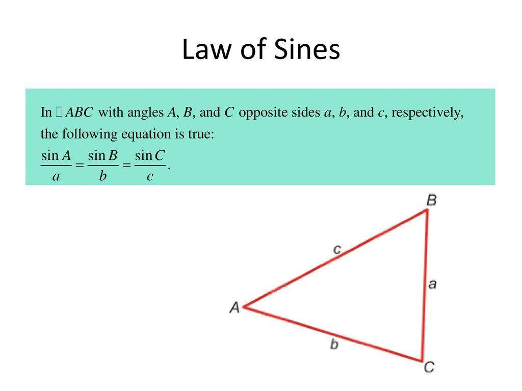 Accelerated Math 3 Law Of Sines Worksheet